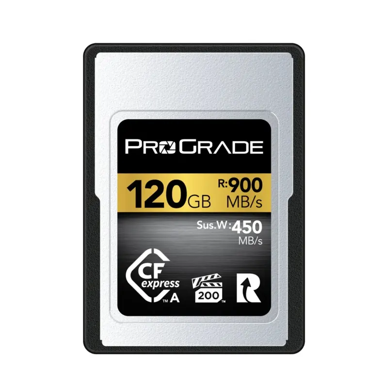 ProGrade Digital 120GB CFexpress Type A 2.0 Gold Memory Card