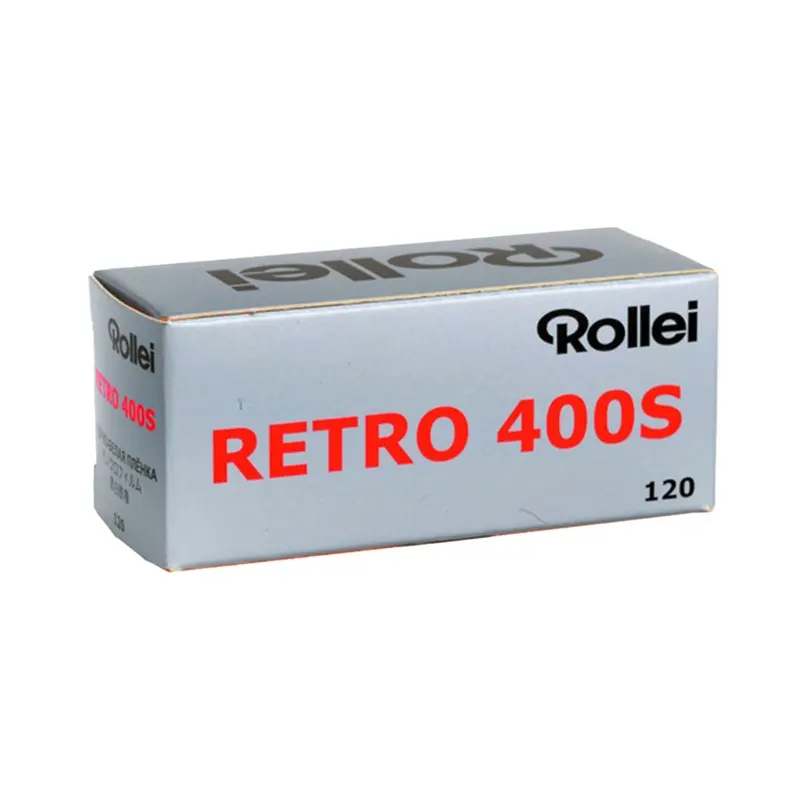 Rollei Retro 400S Black & White Negative - 120 Film, Single Roll
