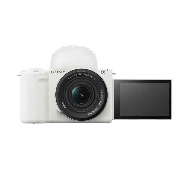 Sony Alpha ZV-E10 II Mirrorless Camera with 16-50mm Lens - White
