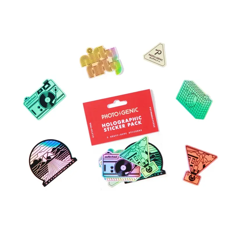 Holographic Sticker Pack - 5 Pack