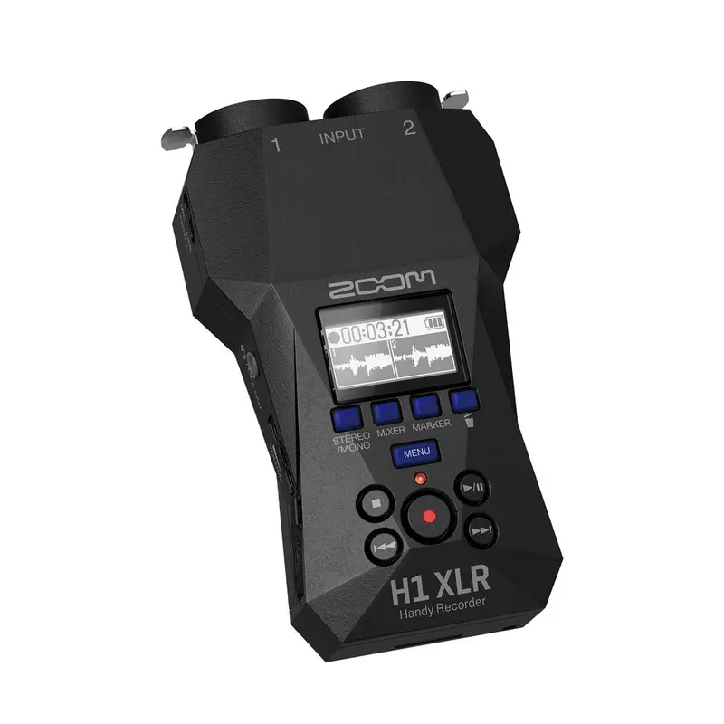Zoom H1 XLR Handy Portable Audio Recorder for Video