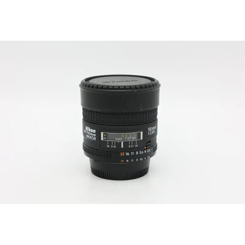 Used Nikon AF 16mm f2.8D Fish (G)