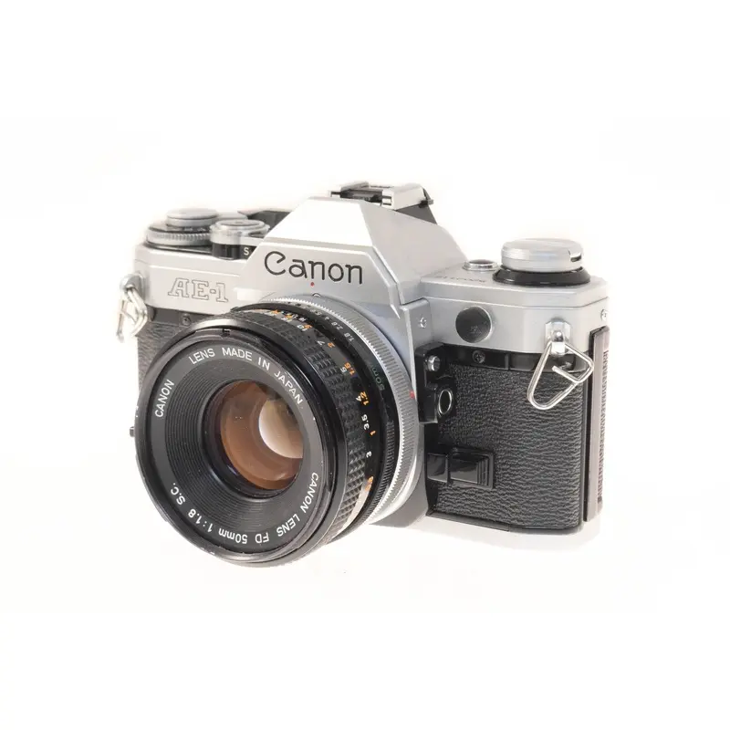 Canon AE-1 + 50mm f1.8 SC