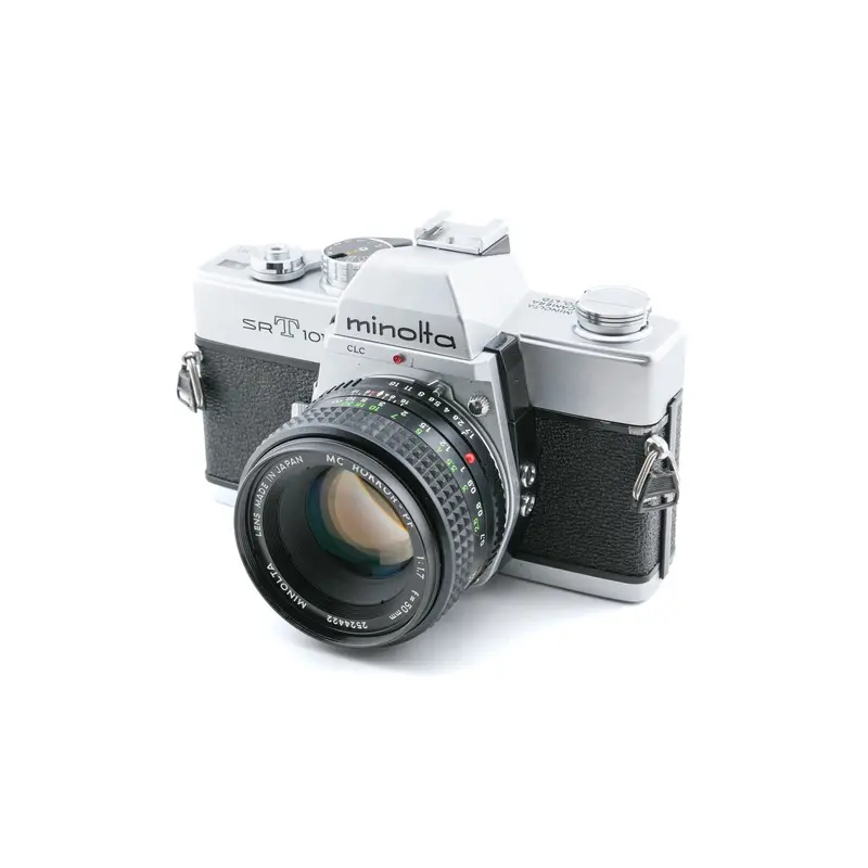 Minolta SR-T 101 + 50mm f1.7 MC Rokkor-PF