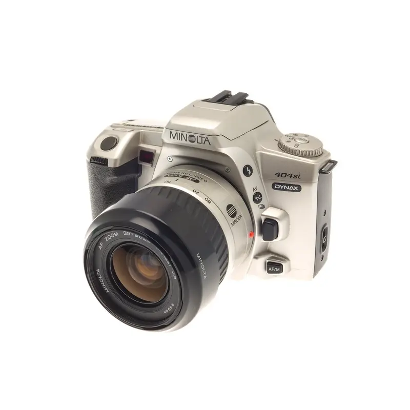 Minolta Dynax 404si + 35-80mm f4-5.6 Power Zoom AF