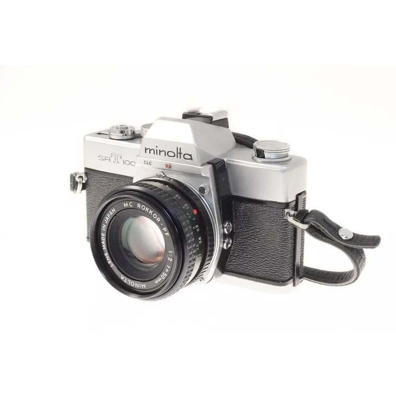 Minolta SR-T 100b + 50mm f2 MC Rokkor-PF