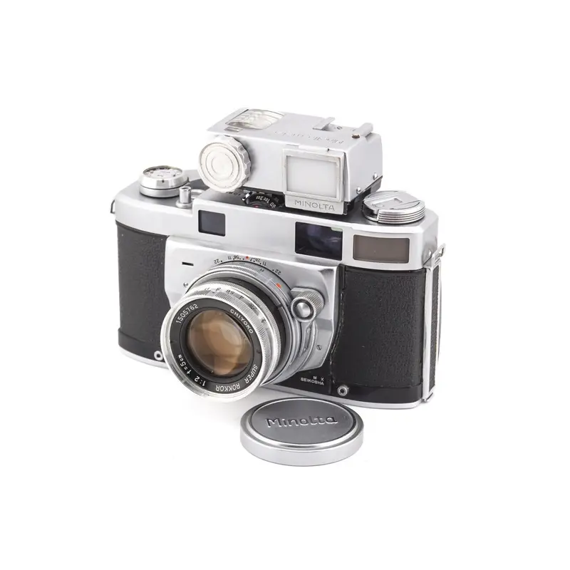Minolta Super A + Minolta-meter + (Chiyoko) 5cm f2 Super Rokkor