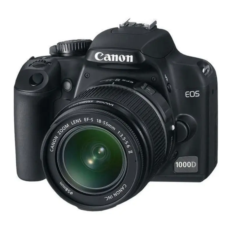 EOS 1000D SLR - Black + Canon EF-S 18-55mm f/3.5-5.6 II f/3.5-5.6
