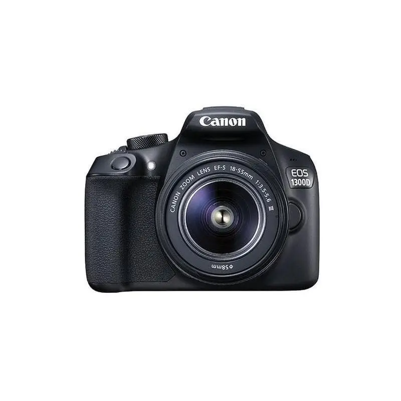 EOS 1300D SLR - Black + Canon EF-S 18-55mm f/3.5-5.6 III f/3.5-5.6
