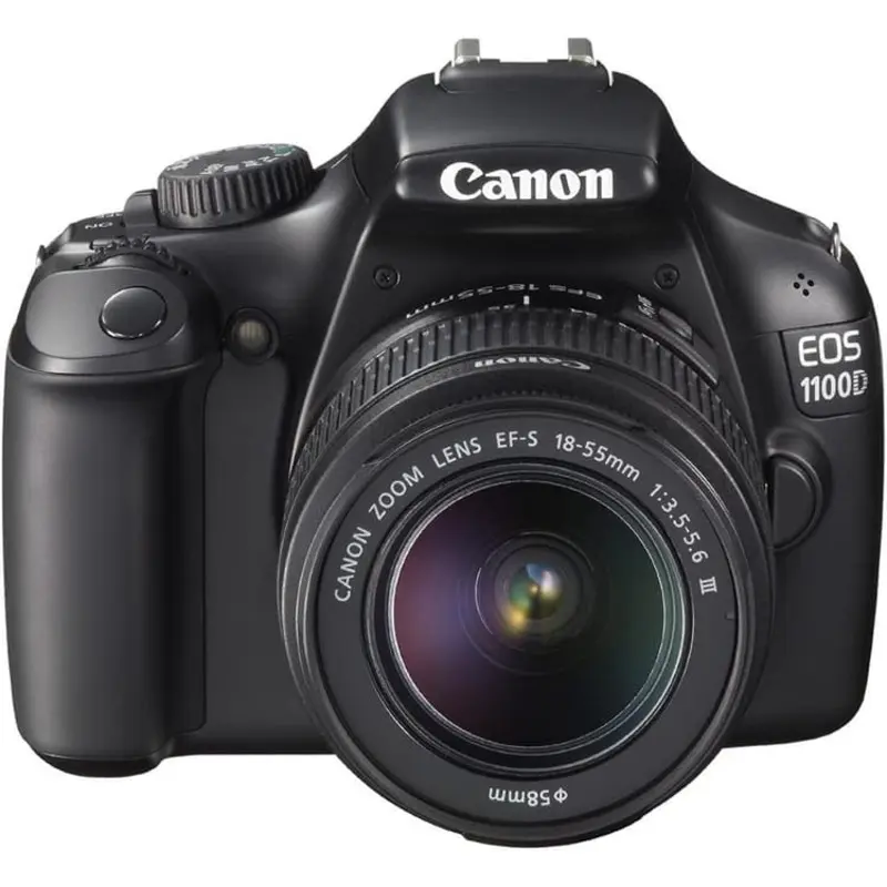 EOS 1100D SLR - Black + Canon Canon EF-S 18-55 mm f/3.5-5.6 III f/3.5-5.6