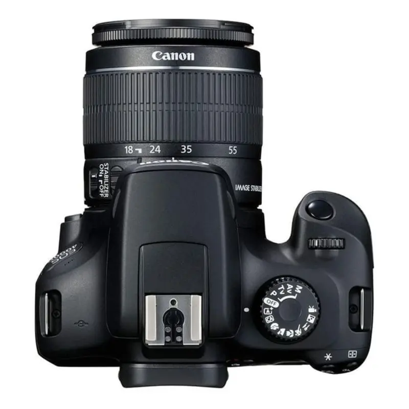 EOS 4000D SLR - Black + Canon Canon Zoom Lens EF-S 18-55 mm f/3.5-5.6 III f/3.5-5.6