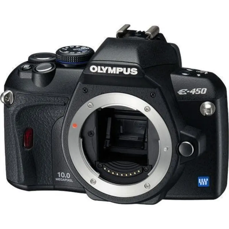 SLR E-450 - Black + Olympus Olympus 14-42mm 1:3.5-5.6 ED f/3.5