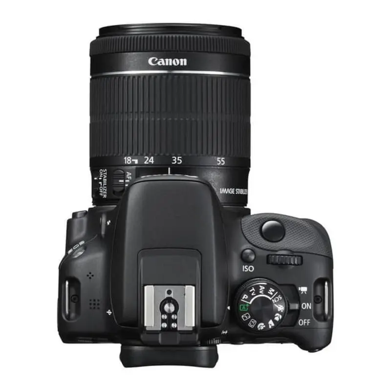 EOS 100D SLR - Black + Canon EF-S 18-55mm f/4-5.6 IS STM f/4-5.6