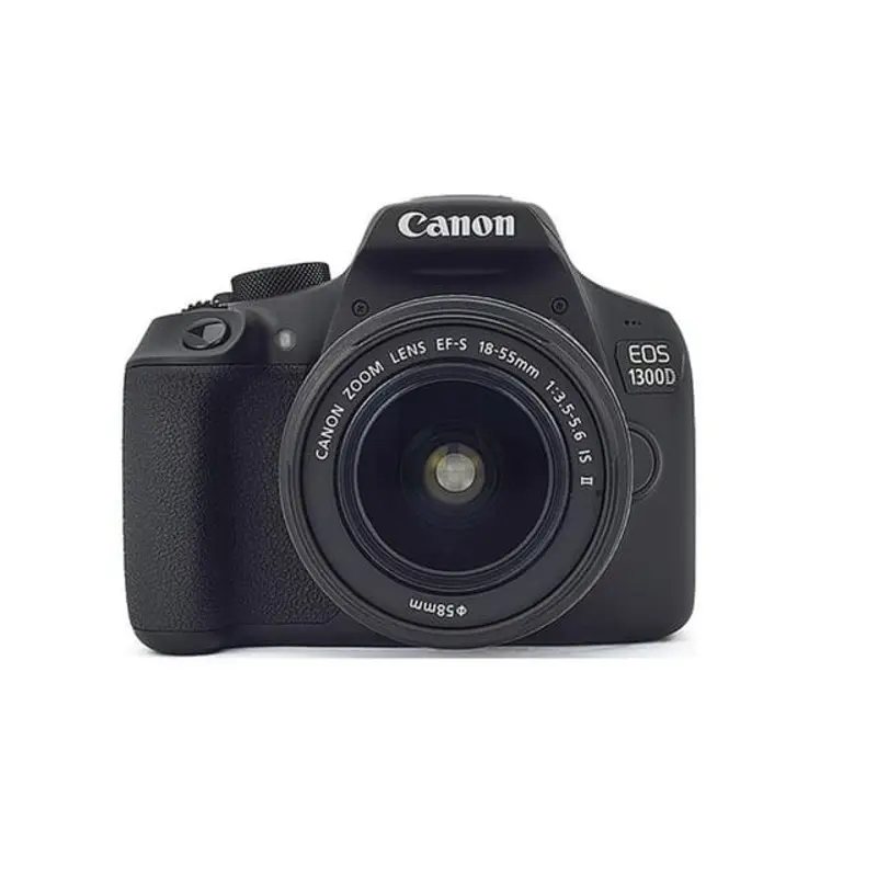EOS 1300D SLR - Black + Canon EF-S 18-55mm f/3.5-5.6 IS II f/3.5-5.6