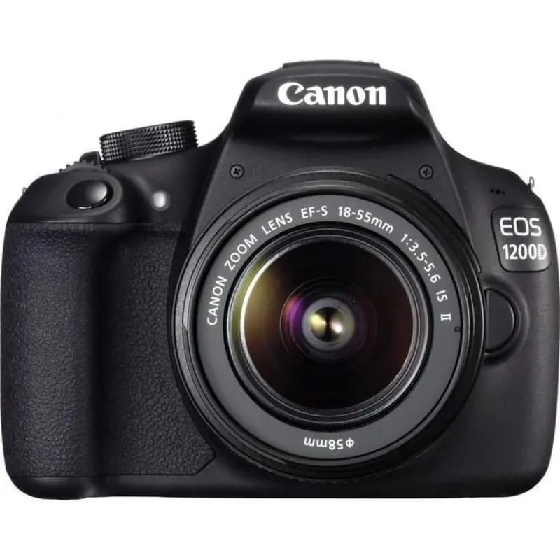 SLR EOS 1200D - Black + Canon EF-S 18-55mm f/3.5-5.6 IS II f/3.5-5.6