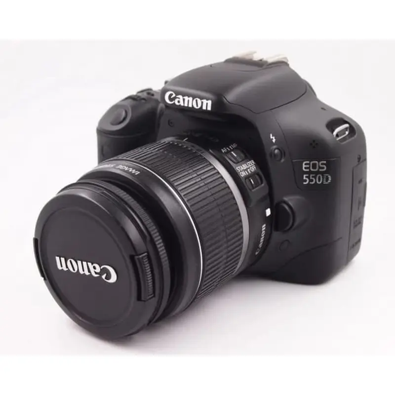 CANON EOS 550D SLR - Black + Canon EF-S 18-55mm f/3.5-5.6 IS II