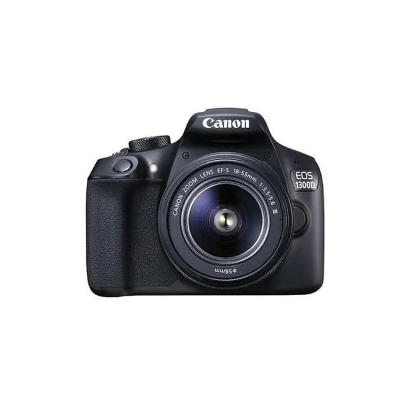 EOS 1300D SLR - Black + Canon EF-S 18-55mm f/3.5-5.6 DC III f/3.5-5.6