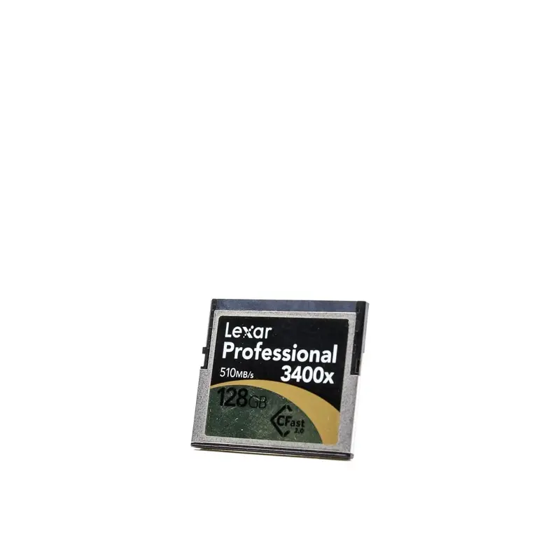Lexar 128GB Professional 3400x CFast 2.0 Card