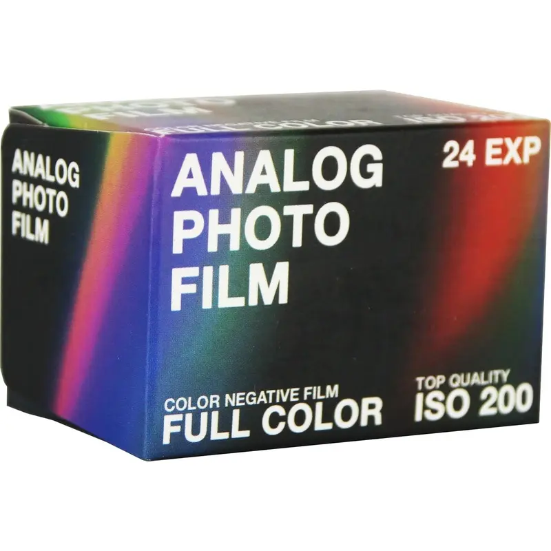 35mm Color Photographic Film (24-exposure roll/ISO 200) - Analog Photo