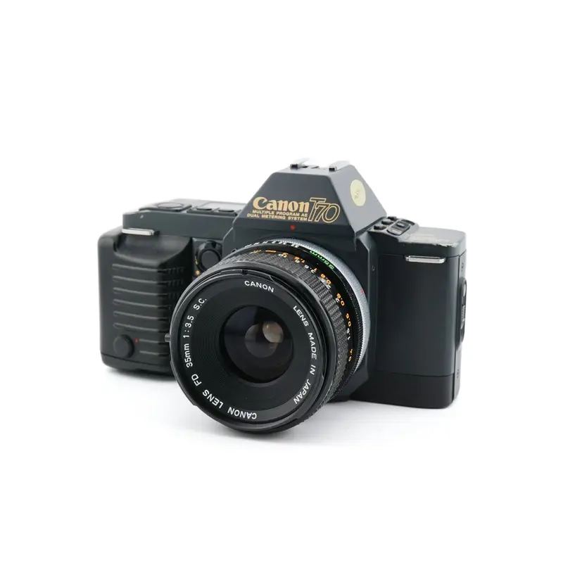 Canon T70 + 35mm f3.5 SC