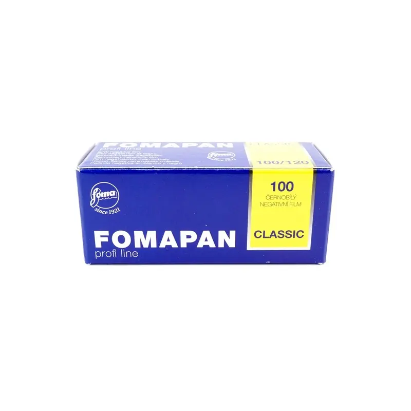 Fomapan 100 (120) - 120mm Medium Format Vintage Film Reel