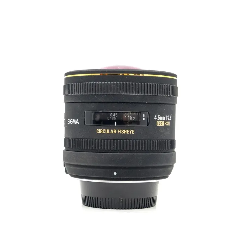 Sigma 4.5mm Fisheye f/2.8 EX DC HSM - Nikon Fit