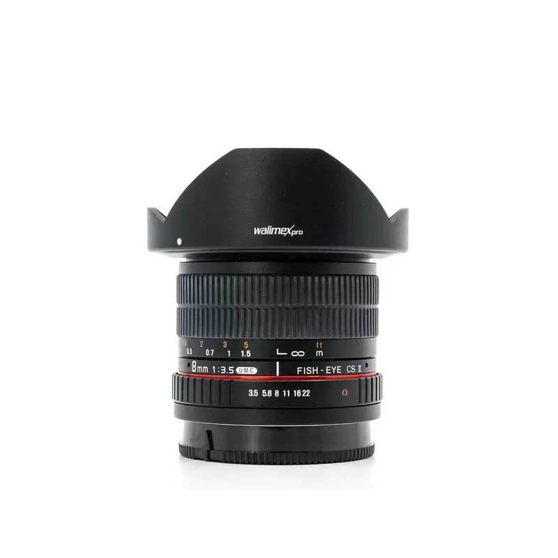 Walimex Pro 8mm f/3.5 UMC CS Fisheye II - Sony A Fit