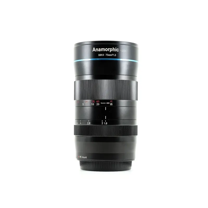 Sirui 75mm f/1.8 1.33x Anamorphic - Canon RF Fit