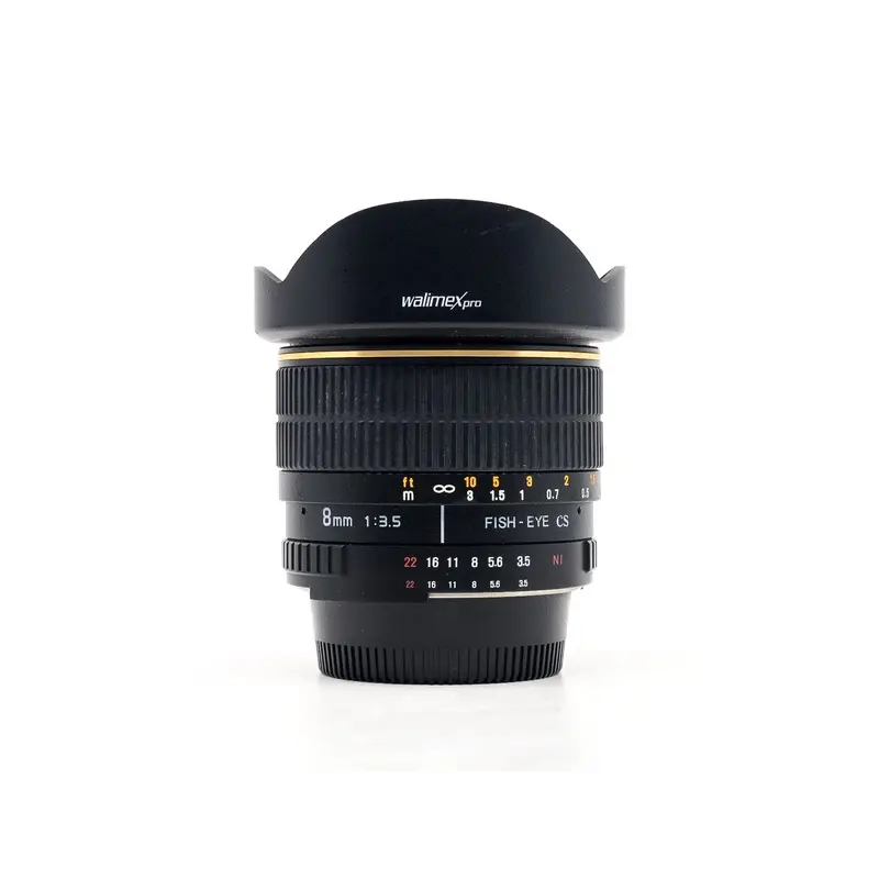 Walimex Pro 8mm f/3.5 CS Fisheye - Nikon Fit