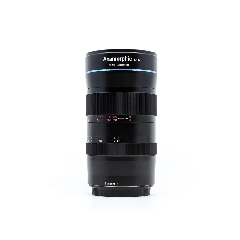 Sirui 75mm f/1.8 1.33x Anamorphic - Nikon Z Fit