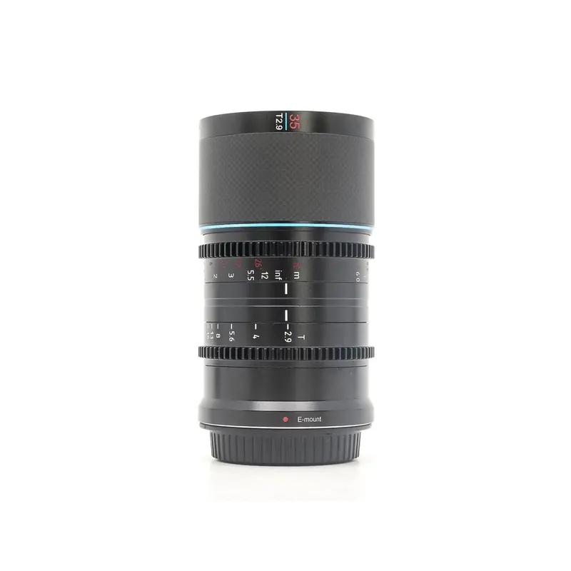 Sirui Saturn 35mm T2.9 1.6x Anamorphic [Blue Flare] - Sony FE Fit