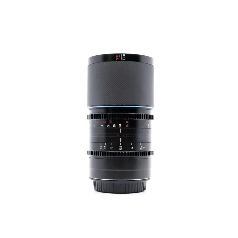 Sirui Saturn 75mm T2.9 1.6x Anamorphic [Blue Flare] - Sony FE Fit