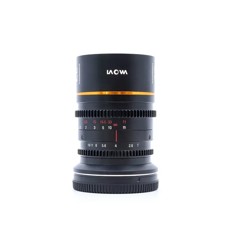 Venus Laowa 27mm T2.8 Nanomorph [Amber Flare] - L Fit