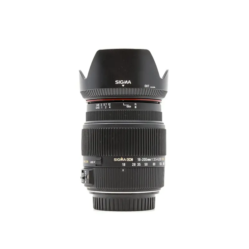 Sigma 18-200mm f/3.5-6.3 DC OS HSM II - Canon EF-S Fit