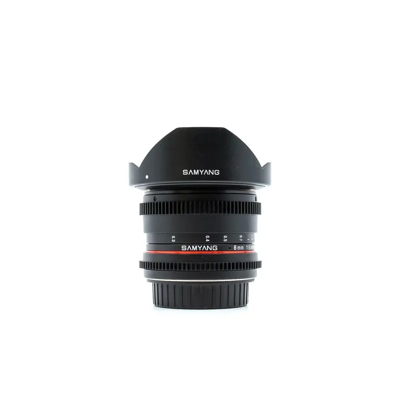 Samyang 8mm T3.8 VDSLR UMC Fisheye CS II - Canon EF fit