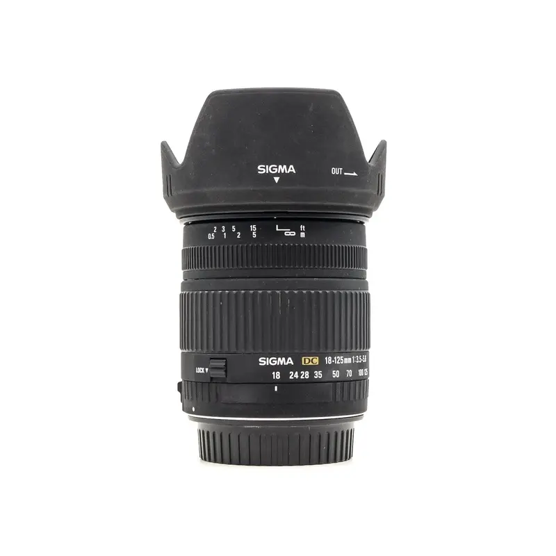 Sigma 18-125mm f/3.8-5.6 DC OS HSM - Canon EF-S Fit
