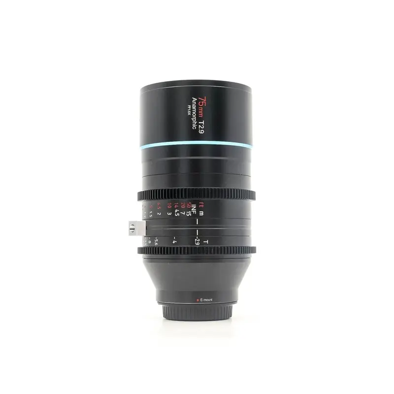 Sirui 75mm T2.9 1.6x Anamorphic - Sony FE Fit