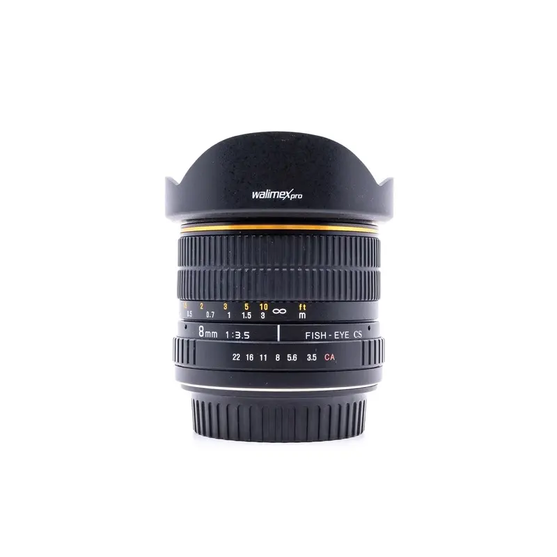 Walimex Pro 8mm f/3.5 CS Fisheye - Canon EF-S Fit
