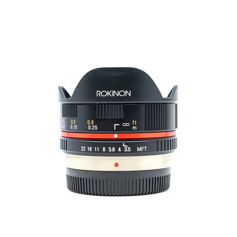 Rokinon 7.5mm f/3.5 UMC Fisheye - Micro Four Thirds Fit