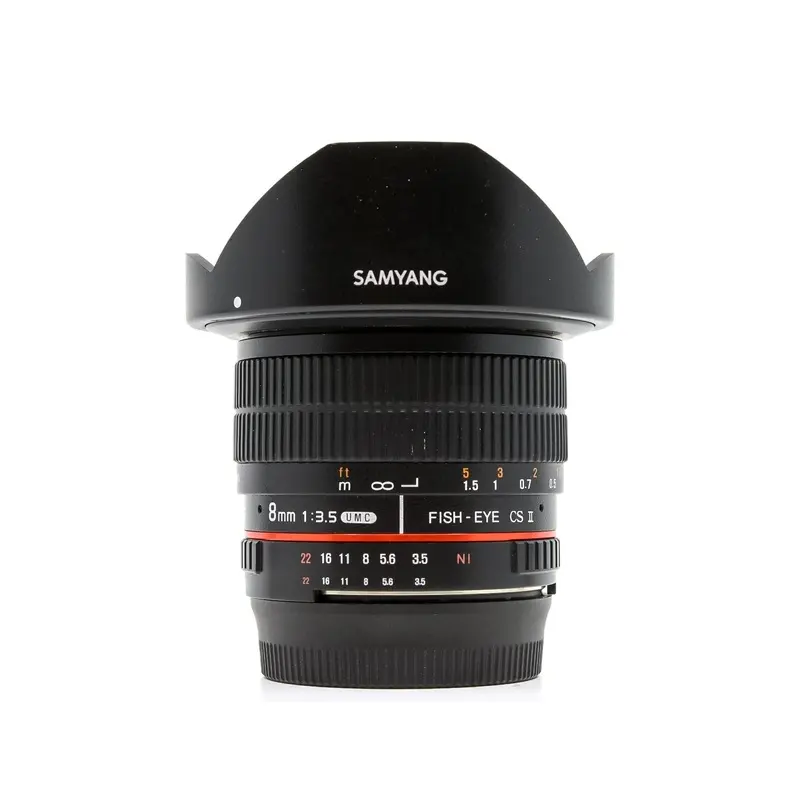 Samyang 8mm f/3.5 UMC CS II - Micro Four Thirds Fit