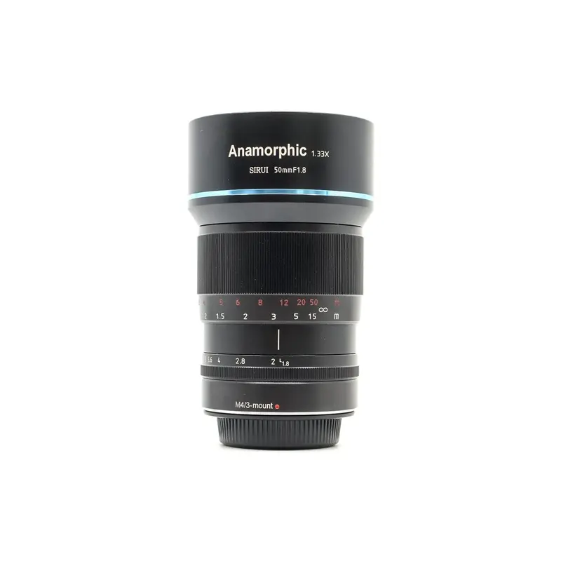Sirui 50mm f/1.8 1.33x Anamorphic - Micro Four Thirds Fit