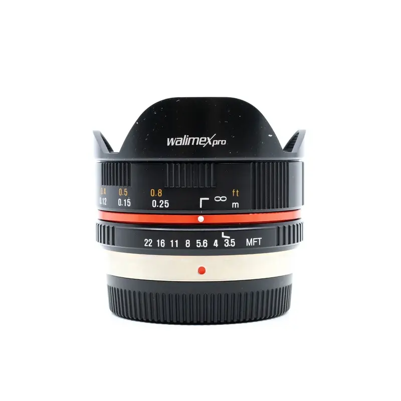 Walimex Pro 7.5mm f/3.5 Fisheye - Micro Four Thirds Fit