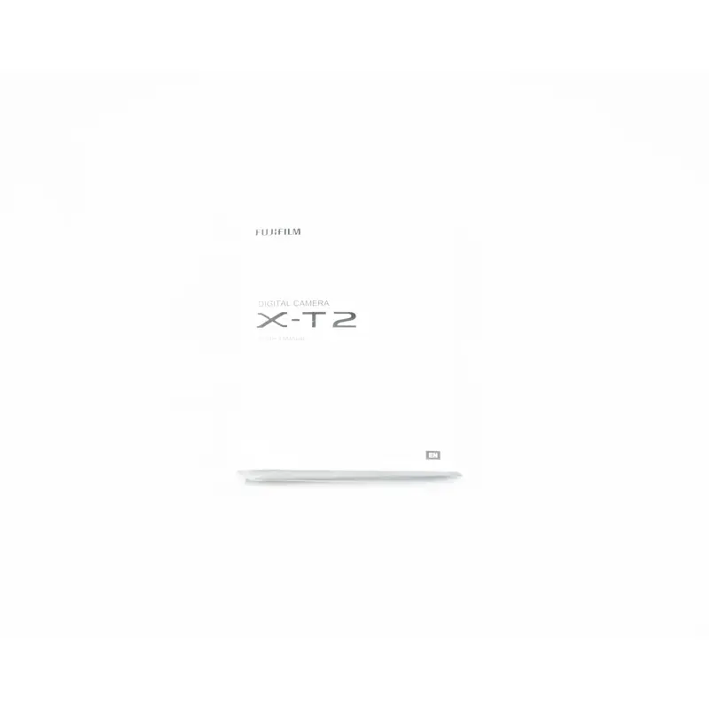 Fujifilm X-T2 Owner's Manual English (Second Hand)