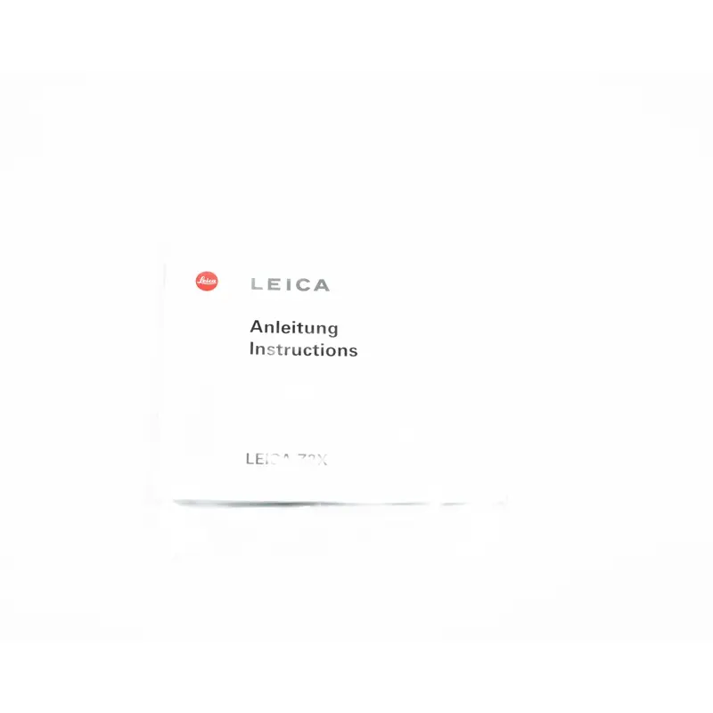 Leica Z2X Manual English (Second Hand)