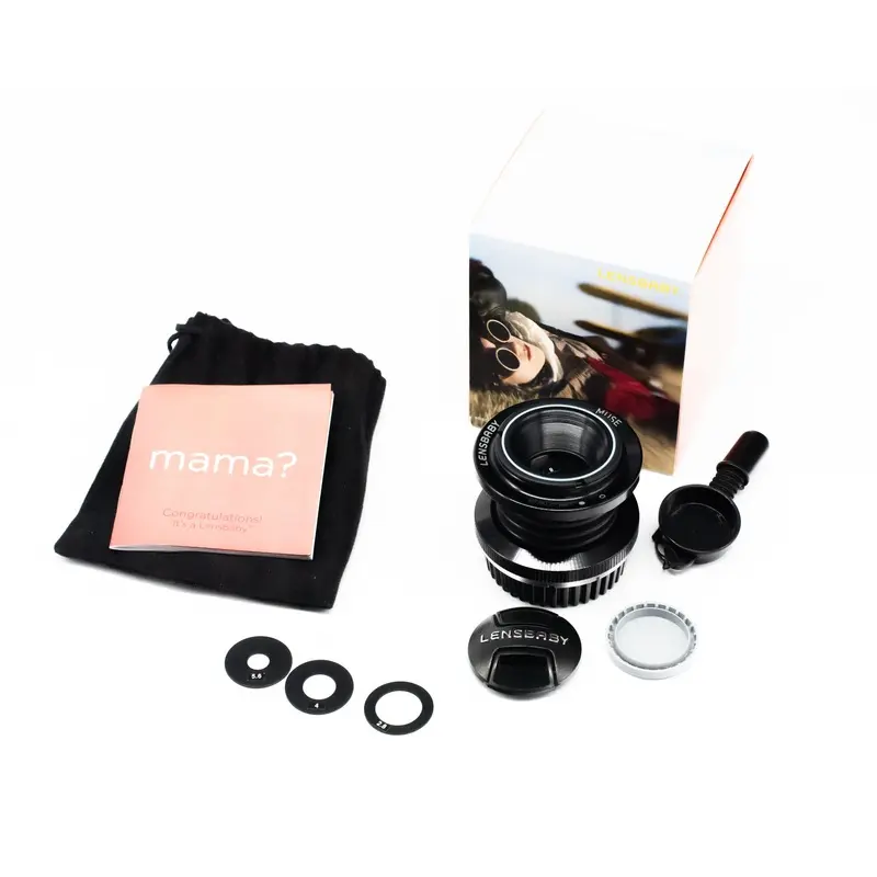 Lensbaby Muse Double Glass Canon EF Mount with Box & Bag (Second Hand)