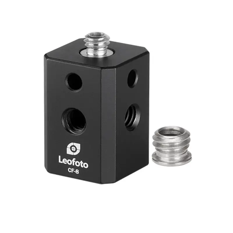 Leofoto CF-8 Accessory Mounting Adapter with 5 x 1/4 Threads