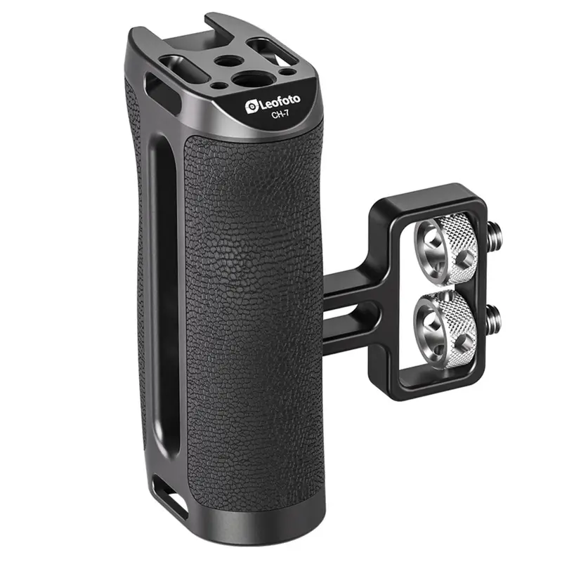 Leofoto CH-7-3 Side Handle with 2 x 1/4 Screw Mount