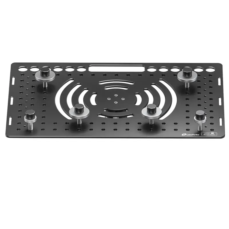 Leofoto LCH-3 Laptop Tray with Arca Base & 1/4, 3/8 Thread Spigot