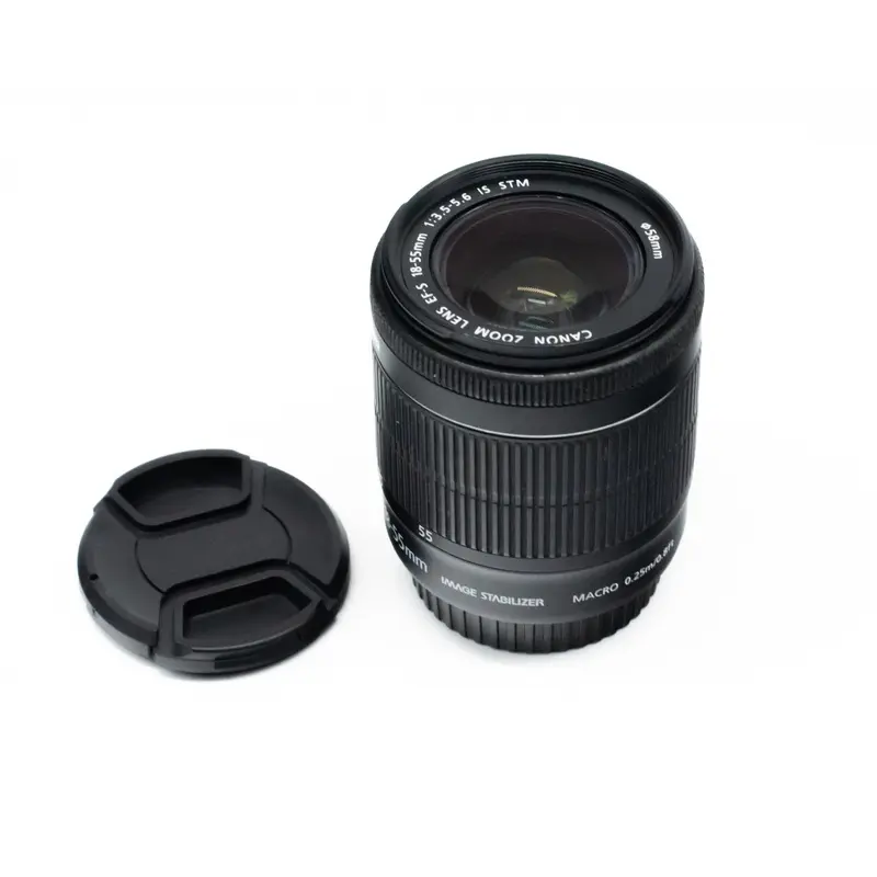 Canon EF-S 18-55mm f/3.5-5.6 IS Lens with Caps (Second Hand)