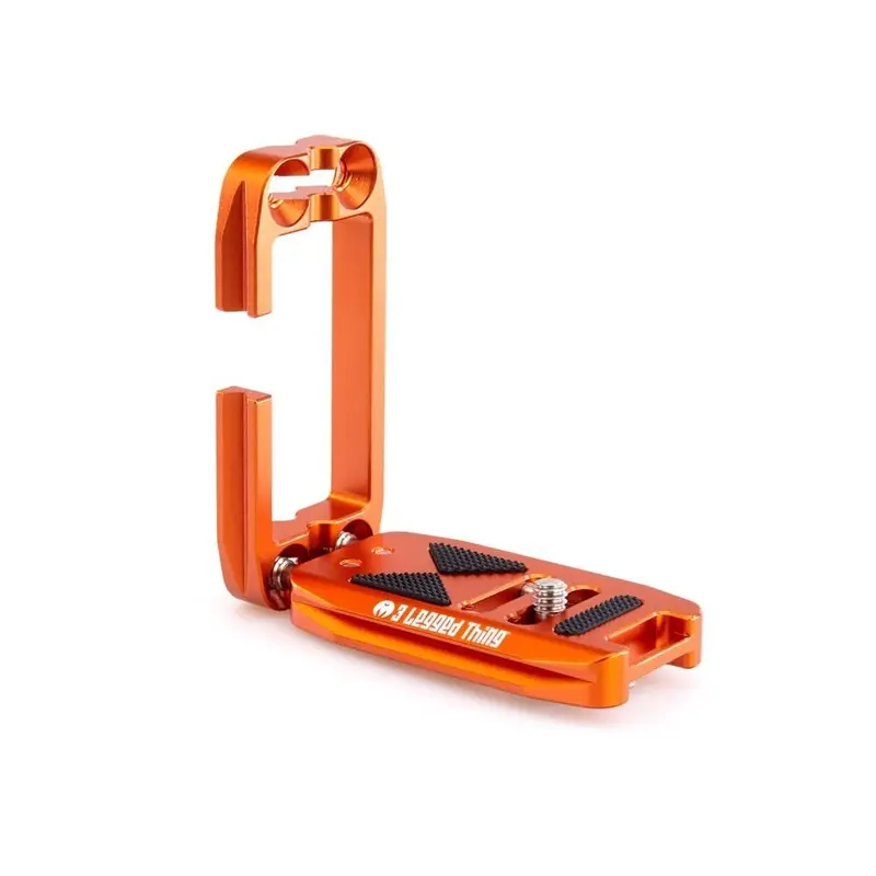 3 Legged Thing Ellie-C Short Universal L-Bracket with Shorter Base (Copper Orange)